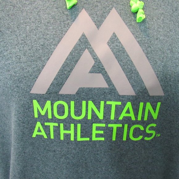 THE NORTH FACE Hoodie Sweatshirt, Men's Size M, Teal Green, Pullover, Graphics - Picture 4 of 5